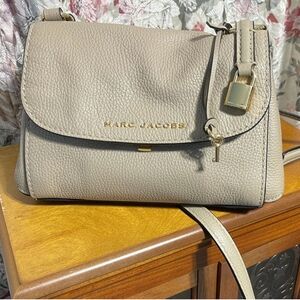 Marc Jacobs Tan Leather Crossbody Bag